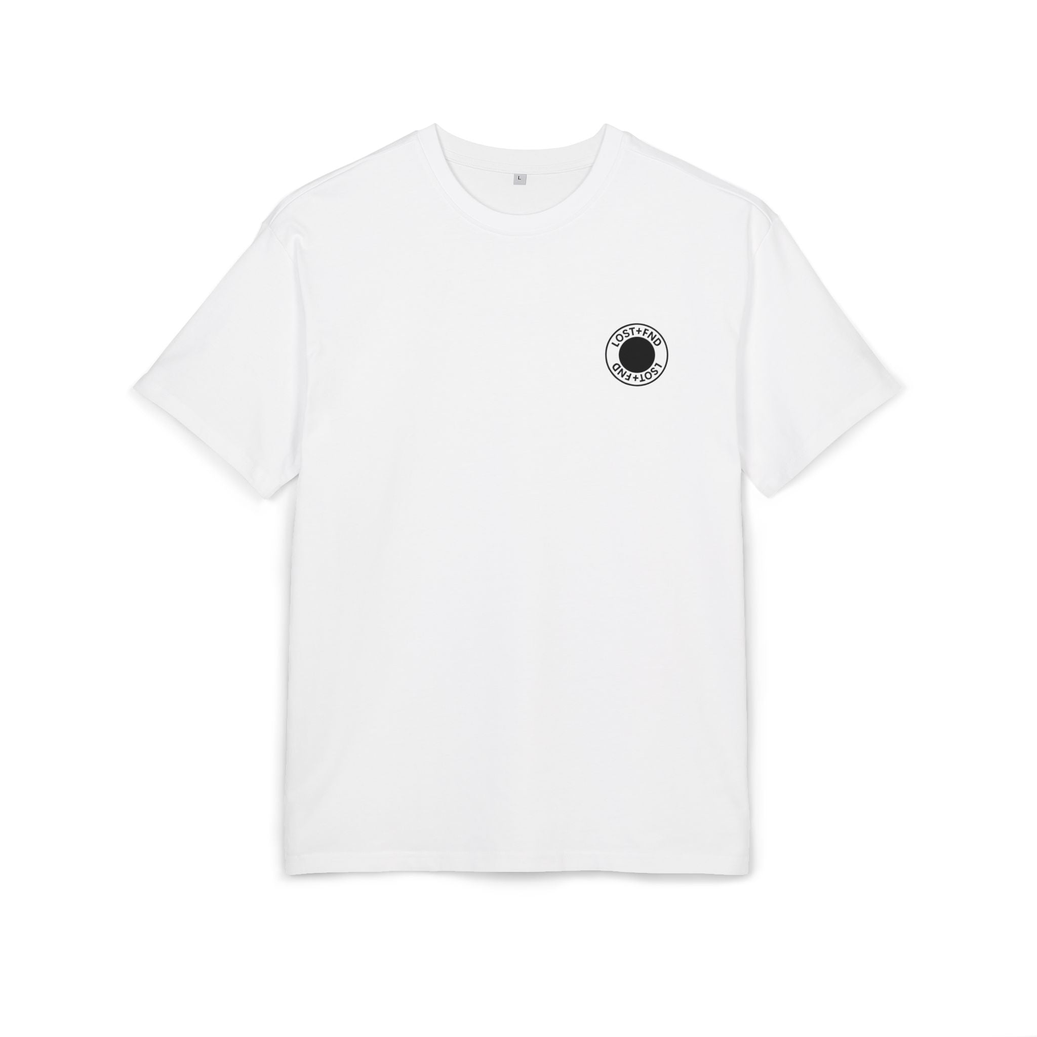 Lost + FND Unisex White Heavy Oversize Tee