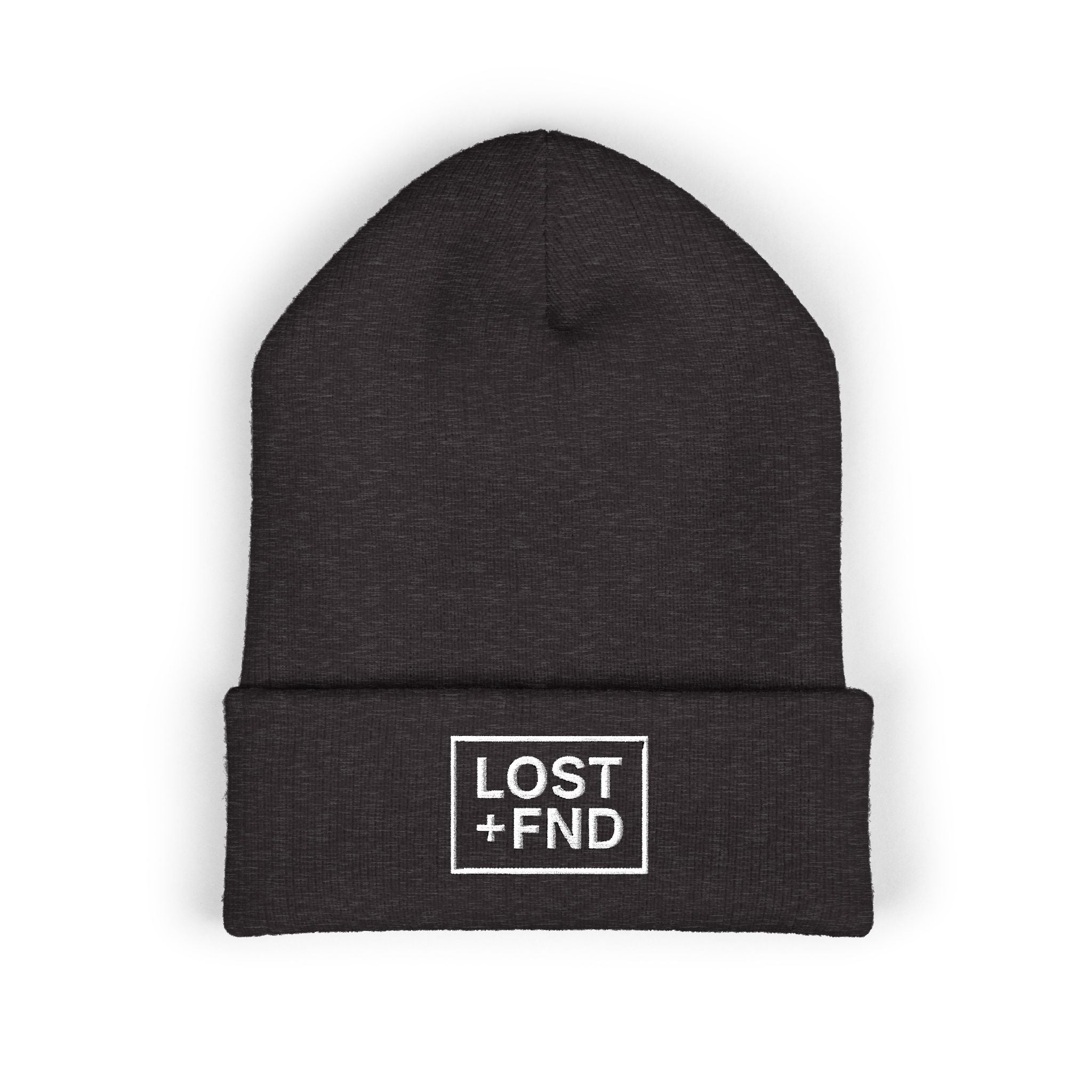 Lost + FND Box Logo cuffed beanie