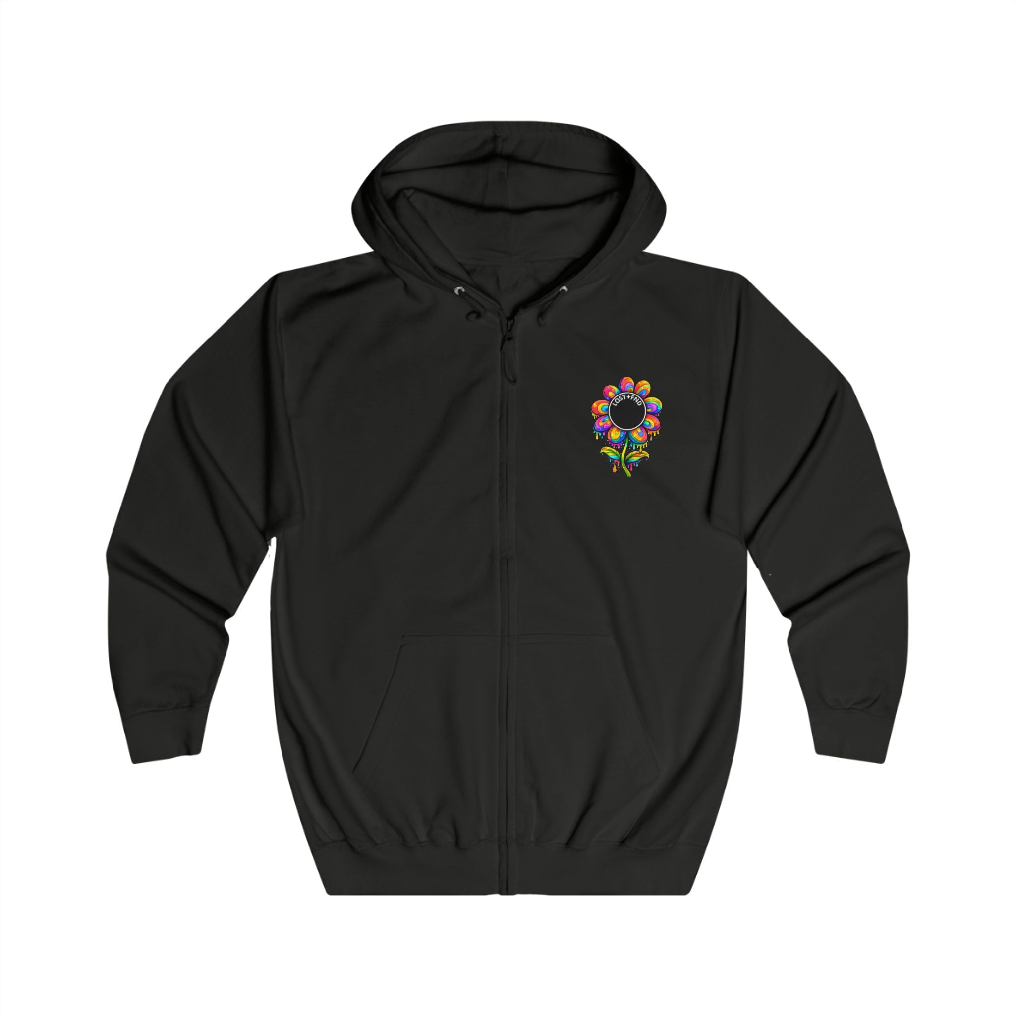 Lost + FND Flower Power Zip Hoodie