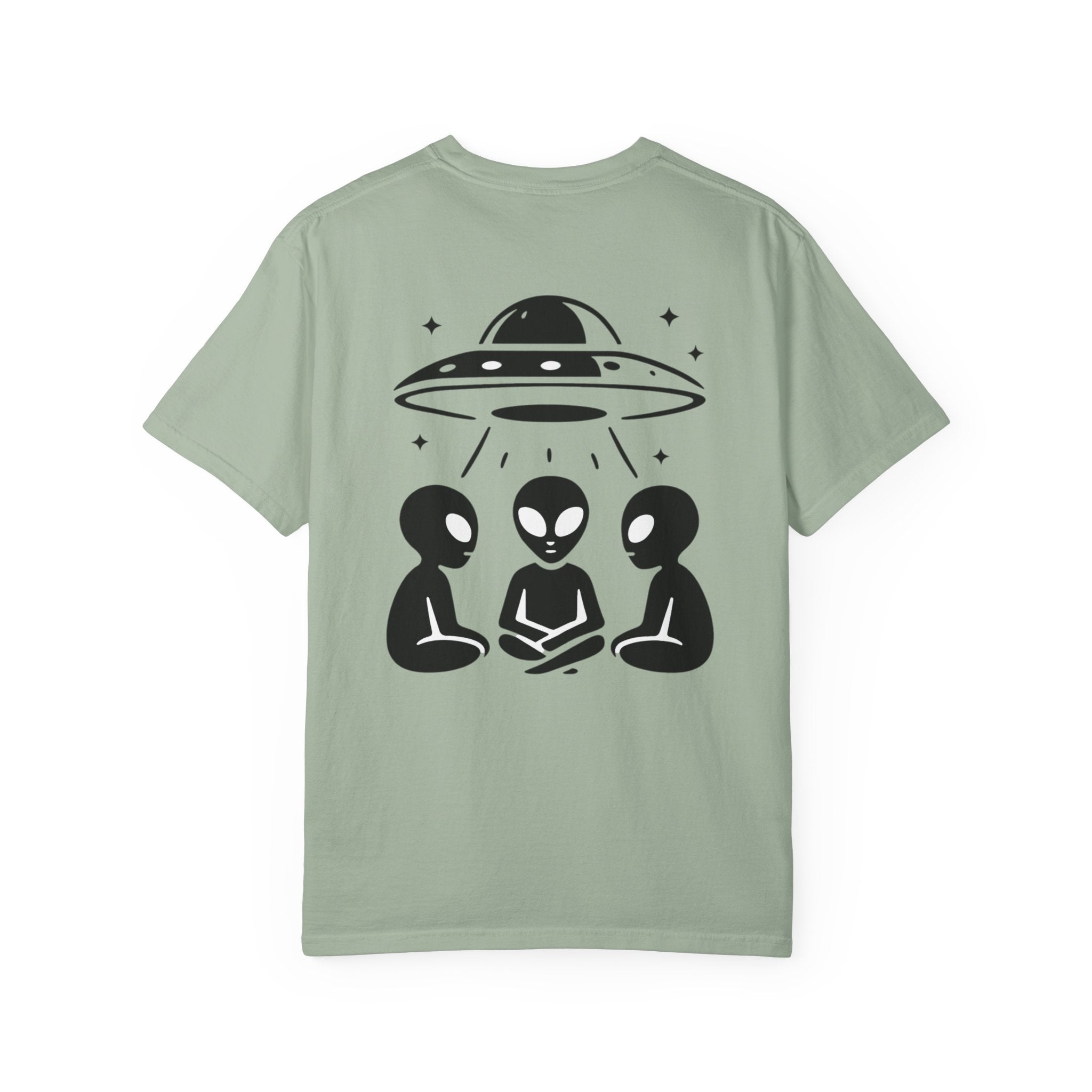 Lost + FND Alien UFO Graphic