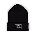 Lost + FND Box Logo cuffed beanie