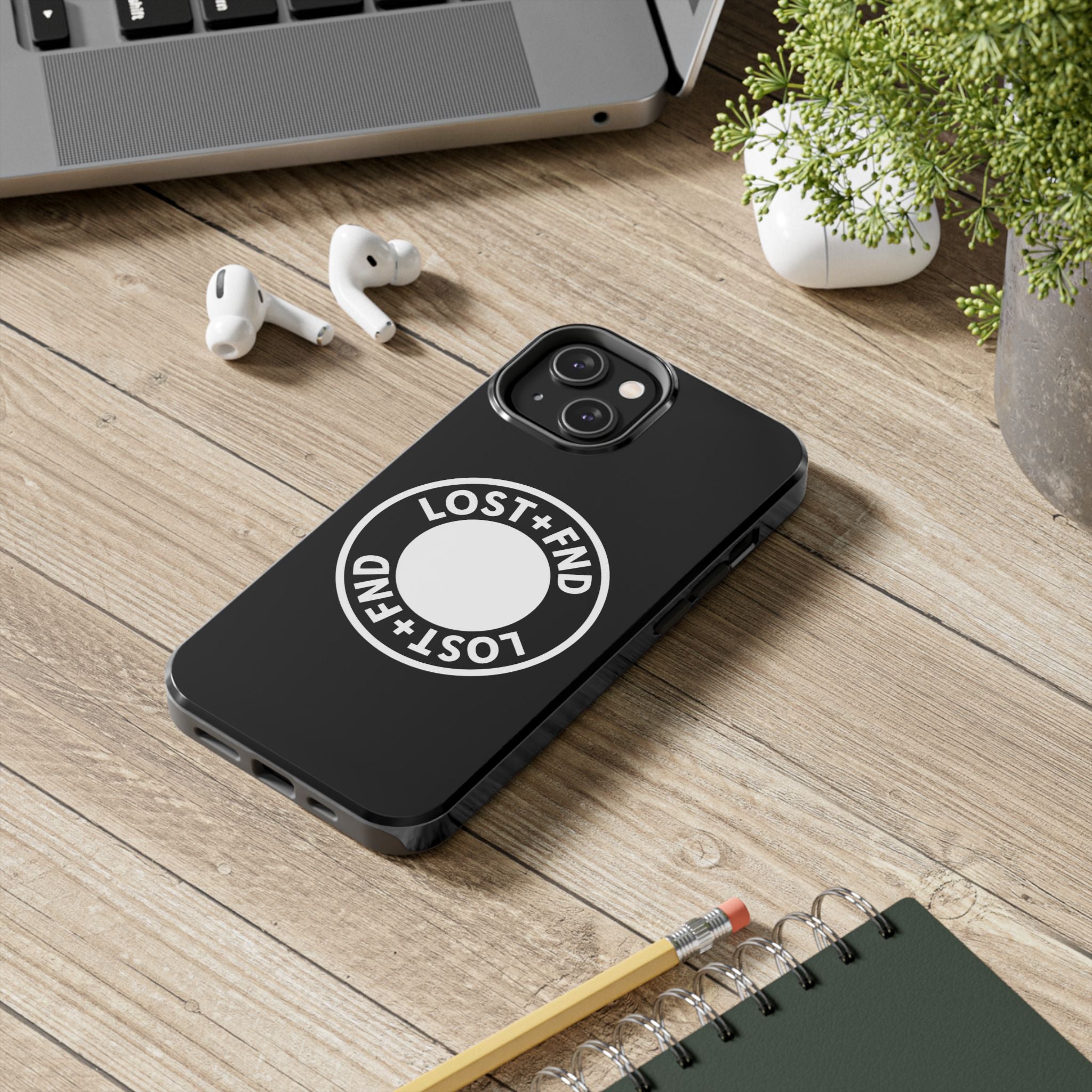 Lost + FND Minimalist Tough Phone Case