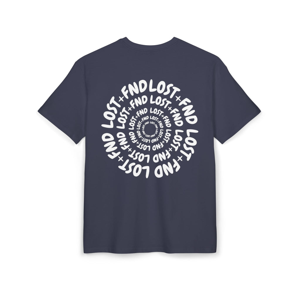 Lost + FND Unisex Heavy Oversize Tee - Spiral Back