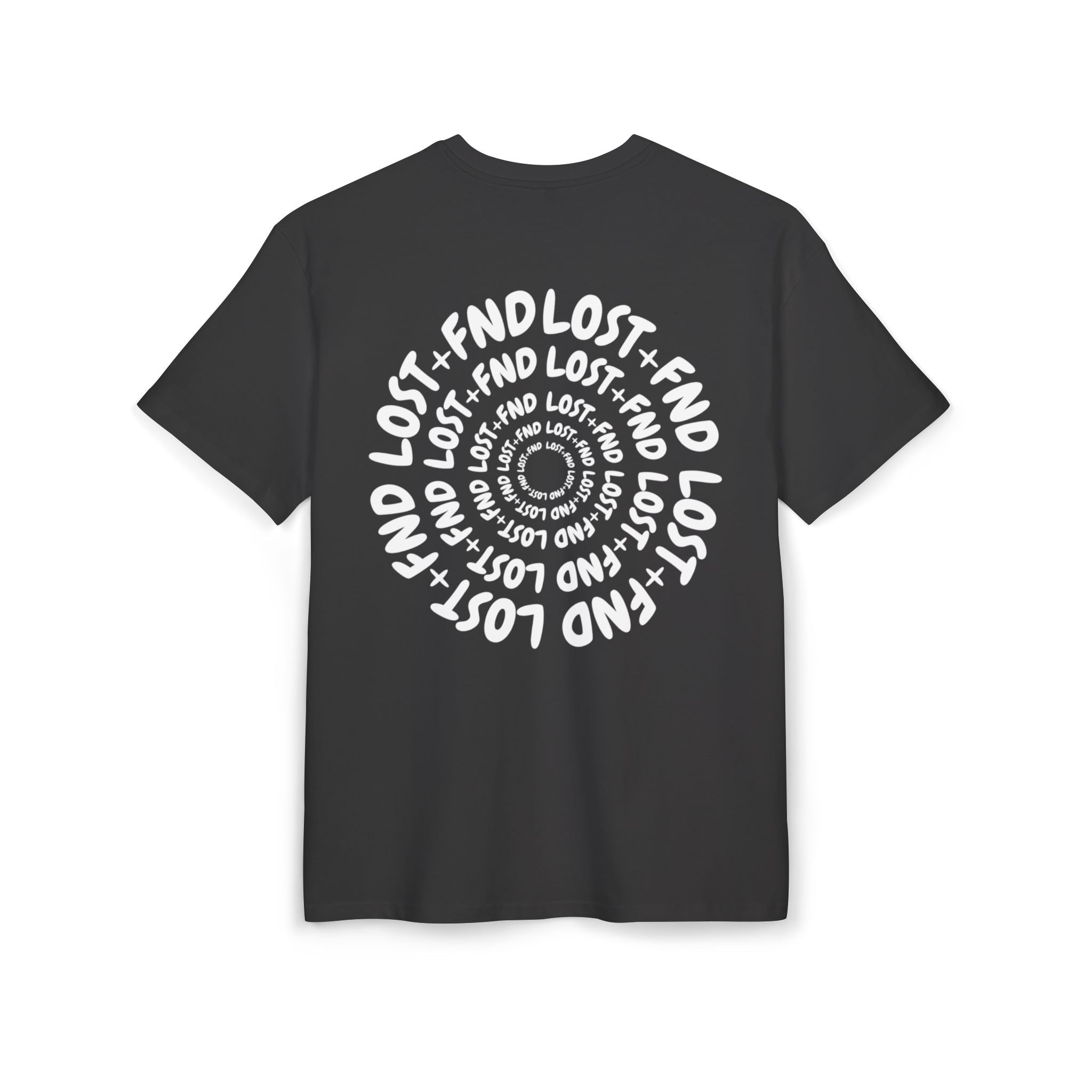 Lost + FND Unisex Heavy Oversize Tee - Spiral Back