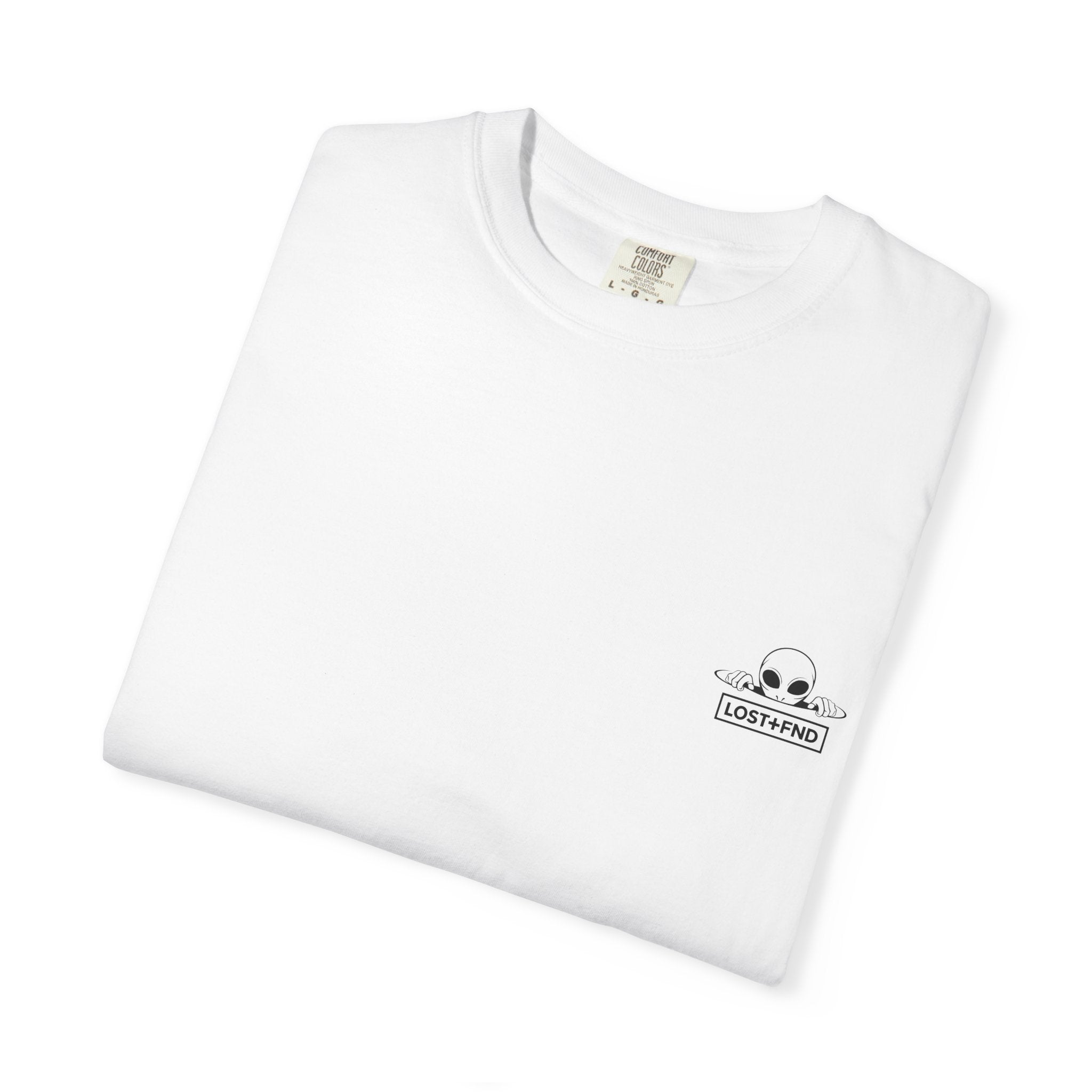 Lost + FND Alien UFO Graphic