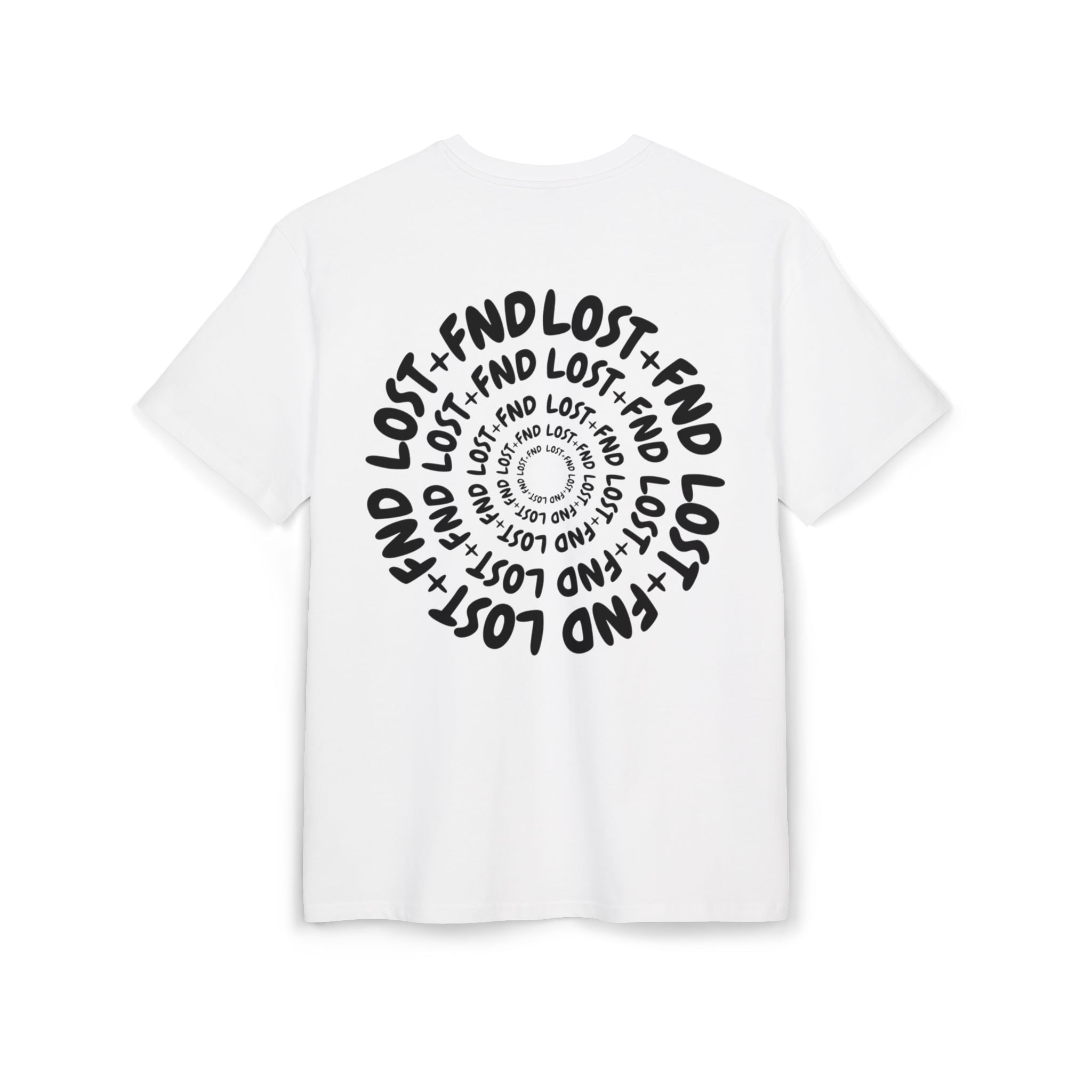Lost + FND Unisex White Heavy Oversize Tee
