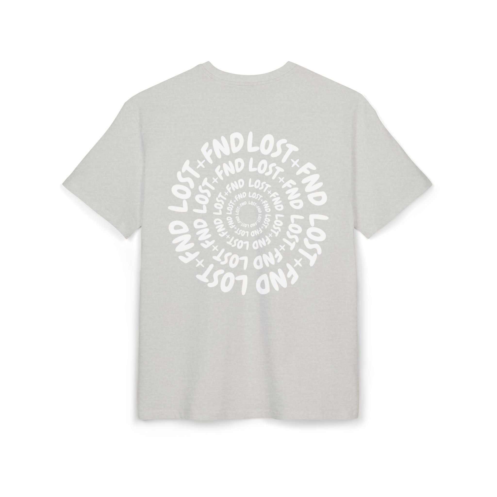Lost + FND Unisex Heavy Oversize Tee - Spiral Back